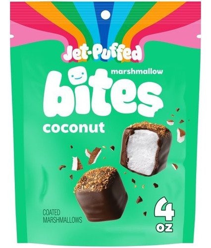 Jet Puffed Bites Coconut 113grs.