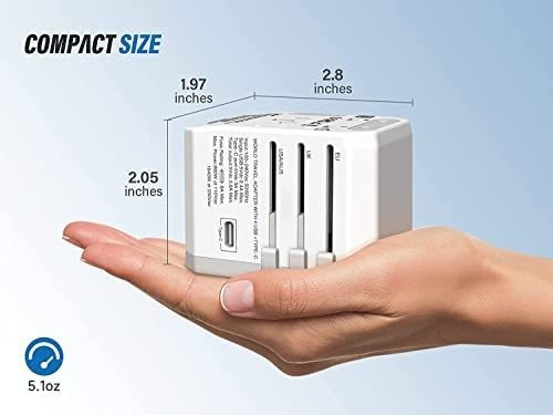 Enchufe Inteligente Marca Epicka 4 Usb + Type C /blanco