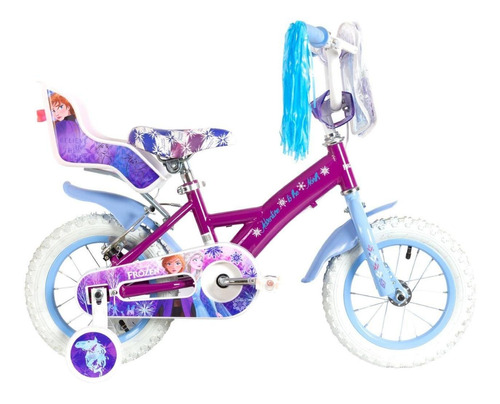 Bicicleta Disney Niña  Aro 12 Frozen Acero