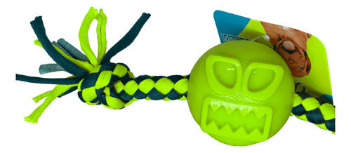 Brinquedo De Corda Com Cara De Et Para Cachorro Savana Verde