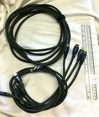 Crestron Hdmi To Hdmi High Speed Cable Lot Of 5, 4 - 3' An