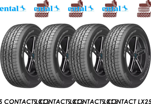 Kit de 4 llantas Continental Crosscontact Lx25 P 265/50R20 107