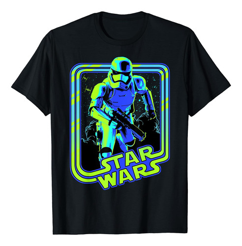 Camiseta De Neón Star Wars Trooper Glow