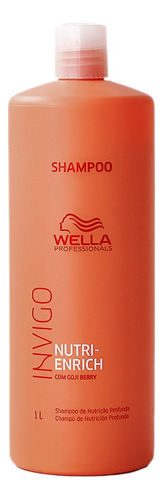 Shampoo Wella Professionals Invigo Nutri-Enrich en garrafa de 1000mL