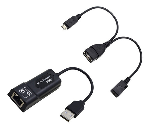 Adaptador Usb 2.0 A Rj45 Para Amazon Fire  3 O Stick Gen 2