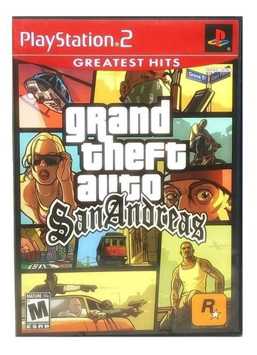 Grand Theft Auto: San Andreas Rockstar Games Ps2  Físico
