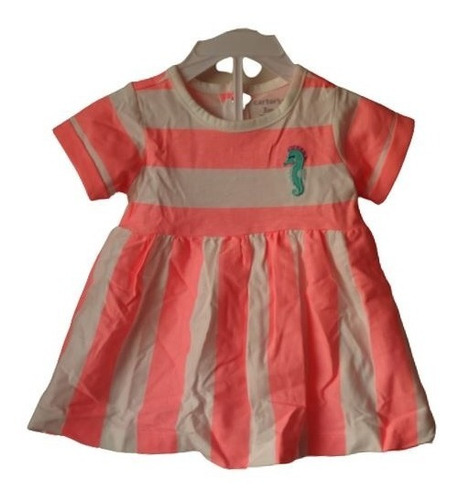 Vestido Carters De Rayas Talla 3 Meses