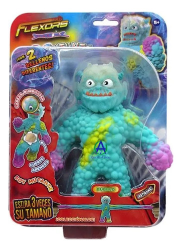 Bubblo Flexors Mutants Series Figura Stretch Monster