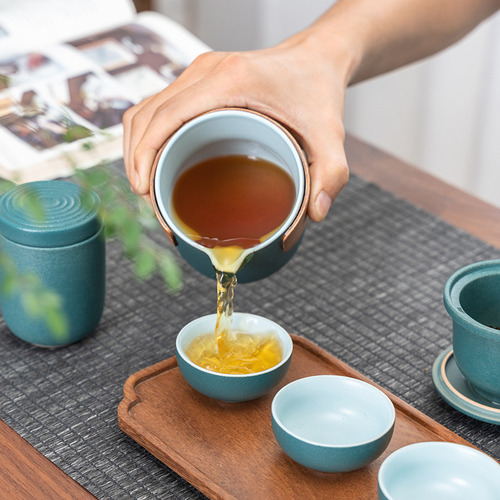 Set Infusor Portátil Para Té De Viaje, Antiquemaduras, Tamañ