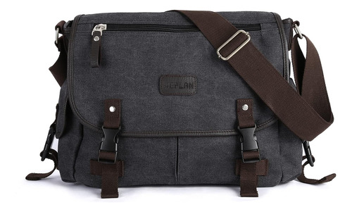 Bolso De Mensajero Para Hombre,bolso De Hombro De Lona Unise