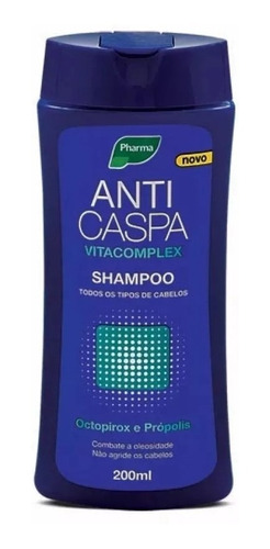 Imagem 1 de 7 de Shampoo Anticaspa Vitacomplex Man Octopirox Pharma 200ml