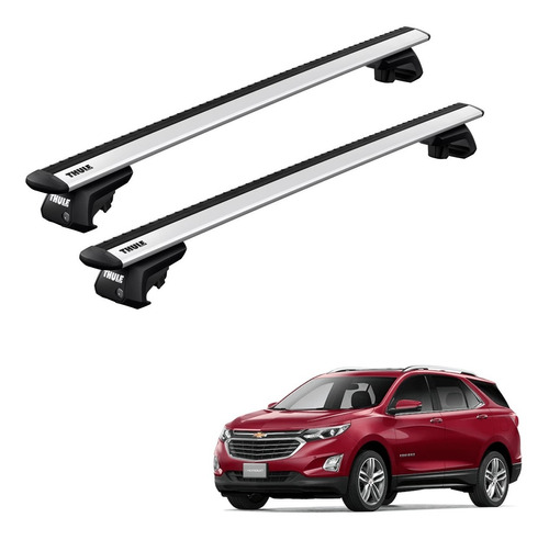 Rack Bagageiro Thule Evo Chevrolet Equinox Suv 2017 Diante