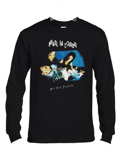Polera Ml Alice In Chains We Die Young Rock Abominatron