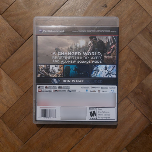 Ps3 Juego Call Of Duty Ghosts Para Sony Playstation 3 (Usado)