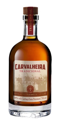 Cachaça Carvalheira Tradicional Extra Premium 750ml