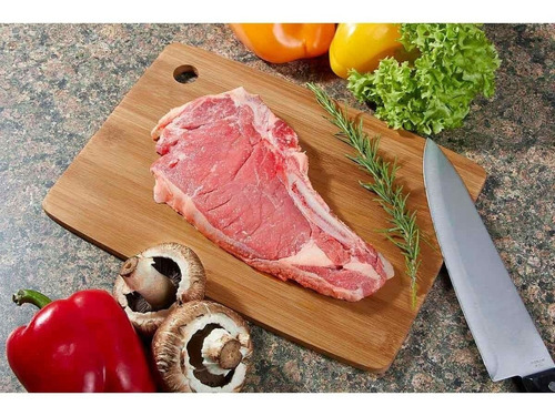 Imagen 3 de 3 de Tabla Cocina Para Picar Madera Bambo Chef 19 X 28 Cm