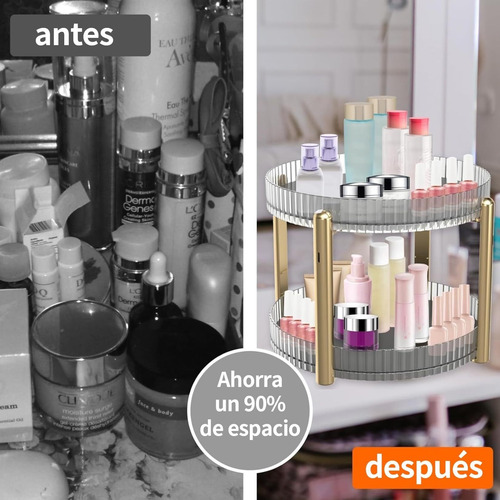 Organizador Giratorio De 360 Grados De 2 Pisos,organizador