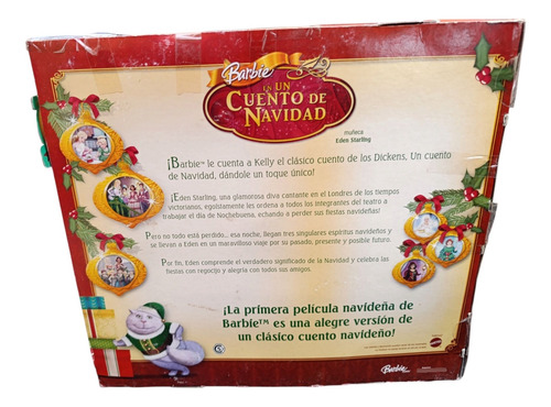 Barbie Cuento De Navidad - Mattel Muñeca De Colección (Usado)