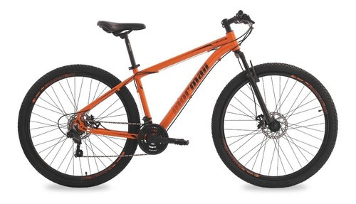 Bicicleta Montaña Rodado 29 Cuadro Aluminio Hombres Mormaii Venice Color Naranja