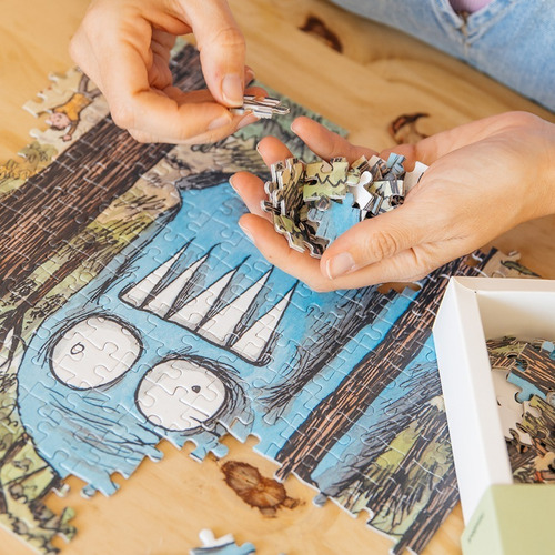 Imagen 3 de 4 de Puzzle Artistas Rompecabezas - Olga En El Bosque - Monoblock