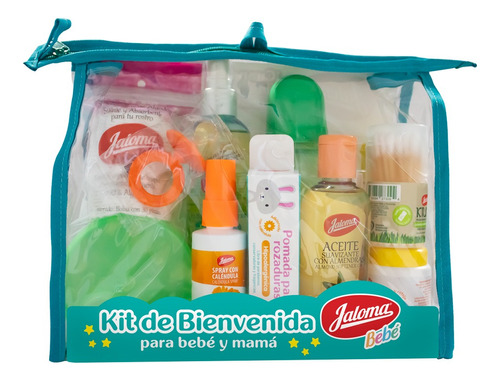 Jaloma Bebé y Mamá Kit de Bienvenida 12 piezas