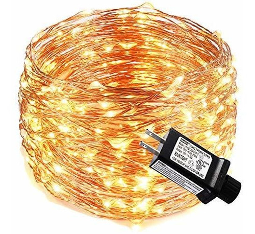 132 Pies 400 Led Luces De Cadena De Alambre De Cobre, Luces