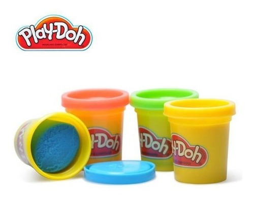 Masa Play Doh Classic Mini 4 Pack Coloresvarios Hasbro Cadia