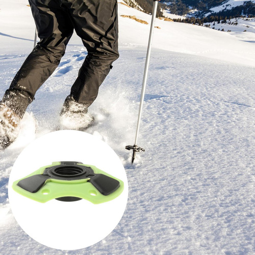 3 Pólo De Trekking Com 2 A 4 Pacotes, Cesta De Neve 3 Pecas
