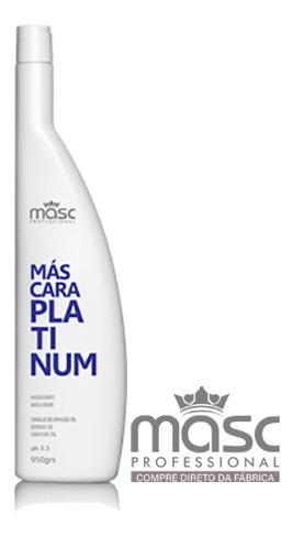 Imagem 1 de 1 de Máscara Matizadora Platinum - 1000g