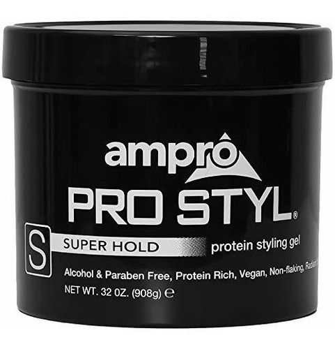 Gel Para Cabello - Ampro Pro Styl Protein Styling Gel - Supe