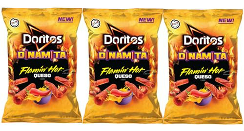 Doritos Dinamita Flamin' Hot Queso - Pack X3