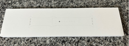 Malla Original Apple Watch Series 8 41mm Sport White M/l