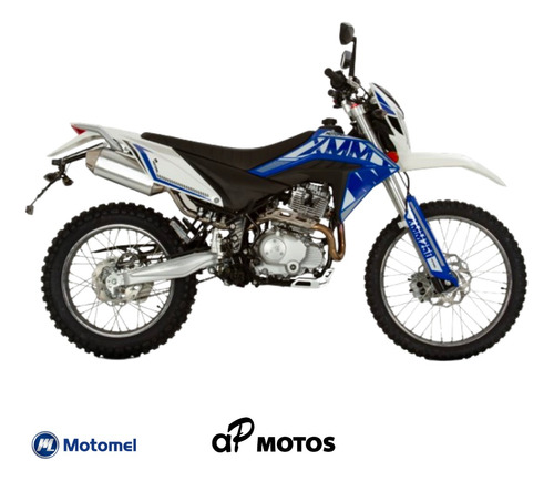 Motomel Xmm 250 0km 2023 Azul Ap Motos Enduro Honda Xr Skua 