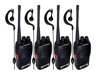 Kit 4 Radio Comunicador 777s Profissional Ht Uhf 16 Canais