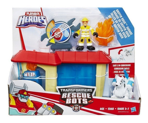 Heroes Transformers Rescue Garage De Griffin 
