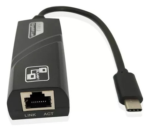 Adaptador Usb Tipo C A Red Rj45 Ethernet 1000mbps Gigabit