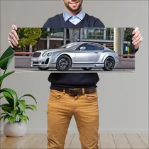 Comprar Cuadro 30x80cm Auto 2009 Bentley Continental Gt 124