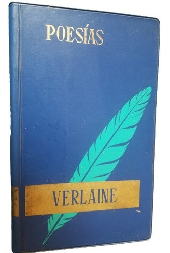 Poesias Verlaine Tapa Vinil Biblioteca Edaf