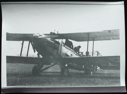 Foto Antigua Avión Biplano Fairey I I I F. 36139