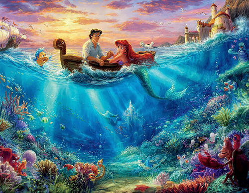 Ceco - 4 En 1 Multipack - Thomas Kinkade - Disney Dreams Col