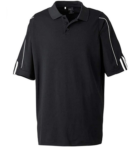 Imagen 1 de 1 de Chemise adidas Estilo Polo Modelo A76 Color Negro Talla L