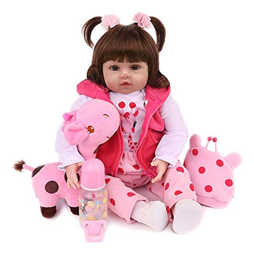 Charex Realista Reborn Baby Dolls 18 Pulgadas Realista Ponde