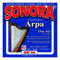 Comprar Cuerdas Para Arpa Llanera Sonora Sn32 32 Cuerdas