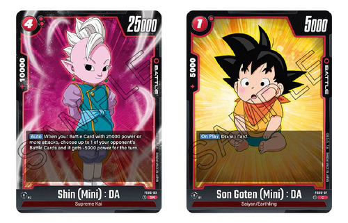 Starter Deck Dbs Fusion World: Fs06 Son Goku (mini)