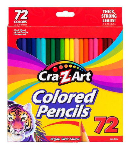 Caja Con 72 Lápices De Colores Vividos Cra-z-art Xtreme C