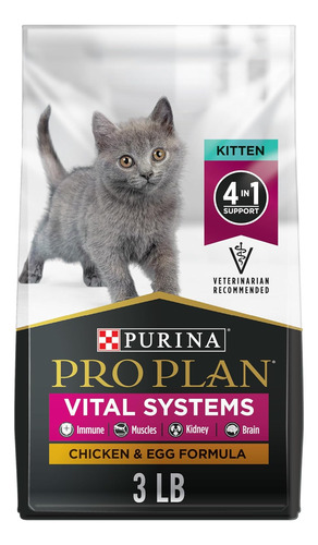 Pro Plan Vital Systems De Pollo Y Huevo Para Gatitos Aliment