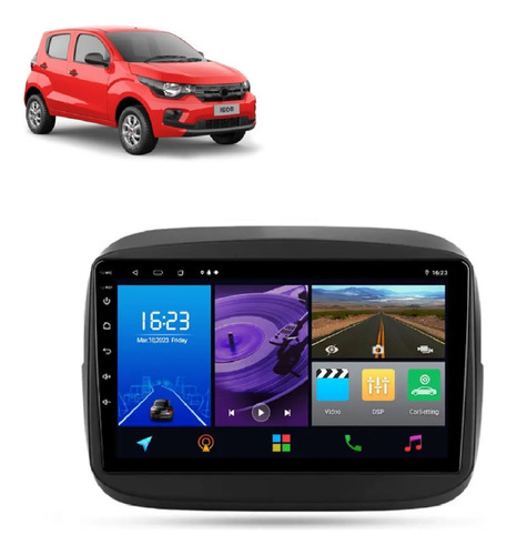 Central Multimidia Android Fiat Mobi 2016-22 Octacore 6/64gb