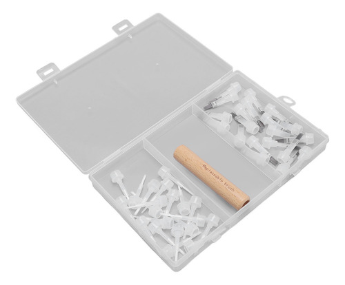 Juego De Cepillos De Repuesto Para Decoración De Uñas, 40 Un