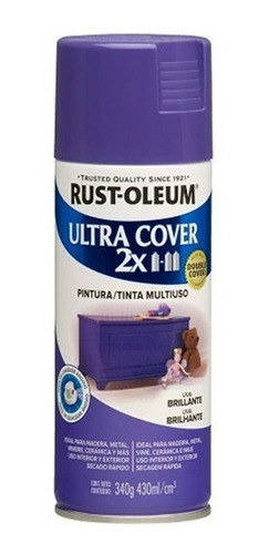 Pintura Spray Aerosol Rust Oleum Uva Brill. Nalon