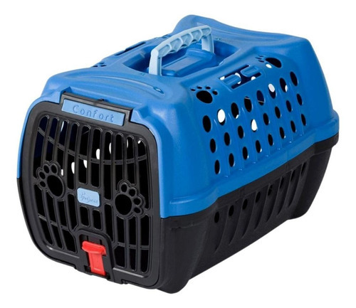 Caixa Transporte Pet Cachorro Gato Confort Nº2 Prócanine Cor Azul